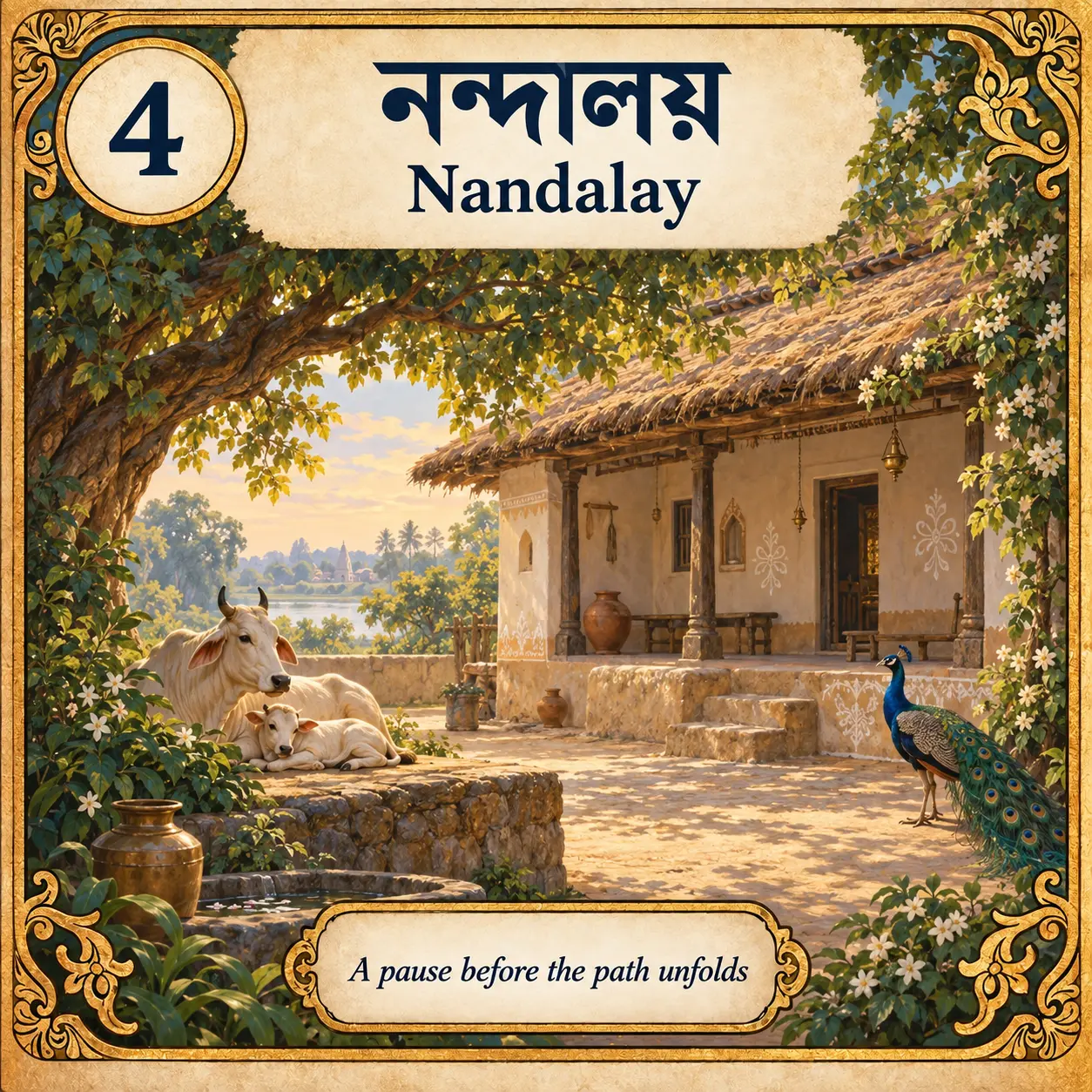 Modern illustrative reconstruction for Cell 4, Nandalay